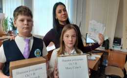 Активная акция по сбору гуманитарной помощи в нашей школе!