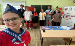 Поднять паруса! В нашей школе прошла акция "Великий Флот"! 